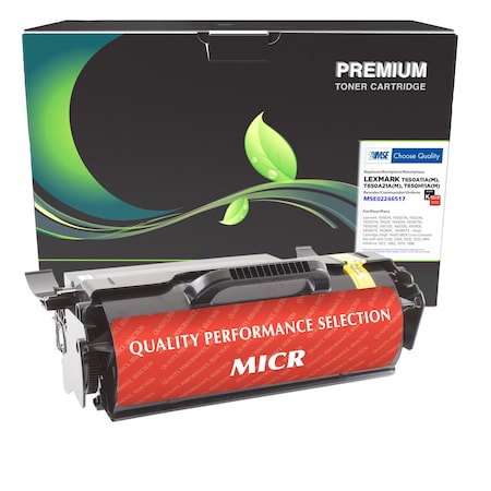 Mse Remanufactured High Yield Universal MICR Toner Cartridge MSE02246517